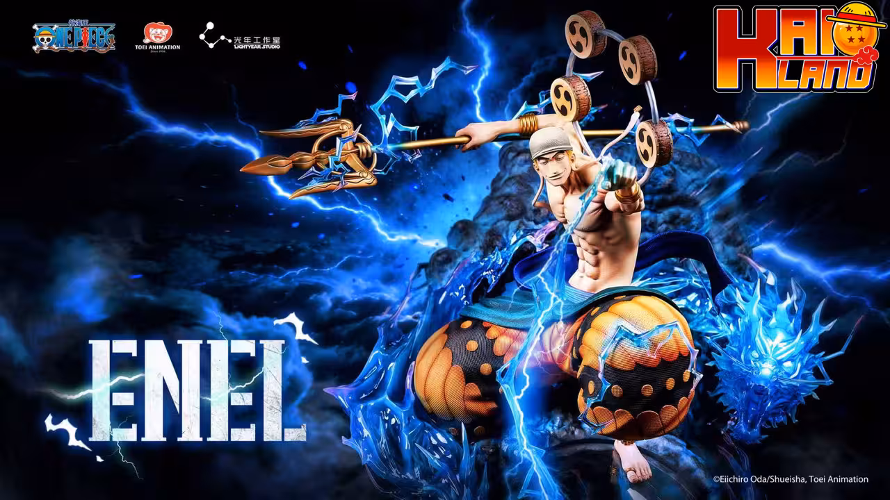 One Piece LightYear Studio Enel Licensed Resin Statue