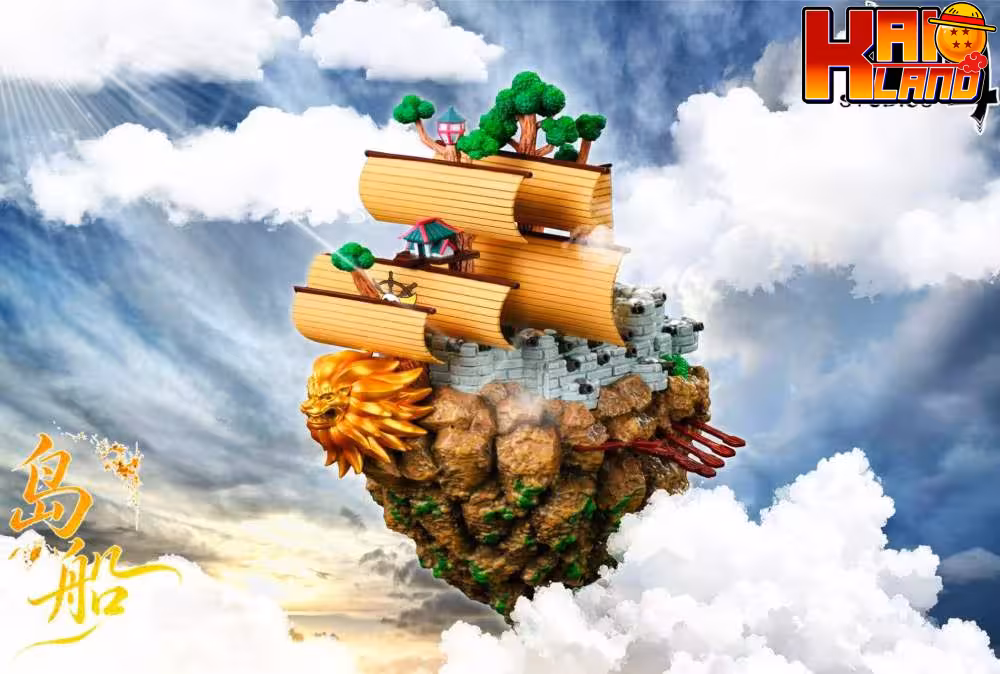 One Piece M4 Studio Island Ship Resin Statue