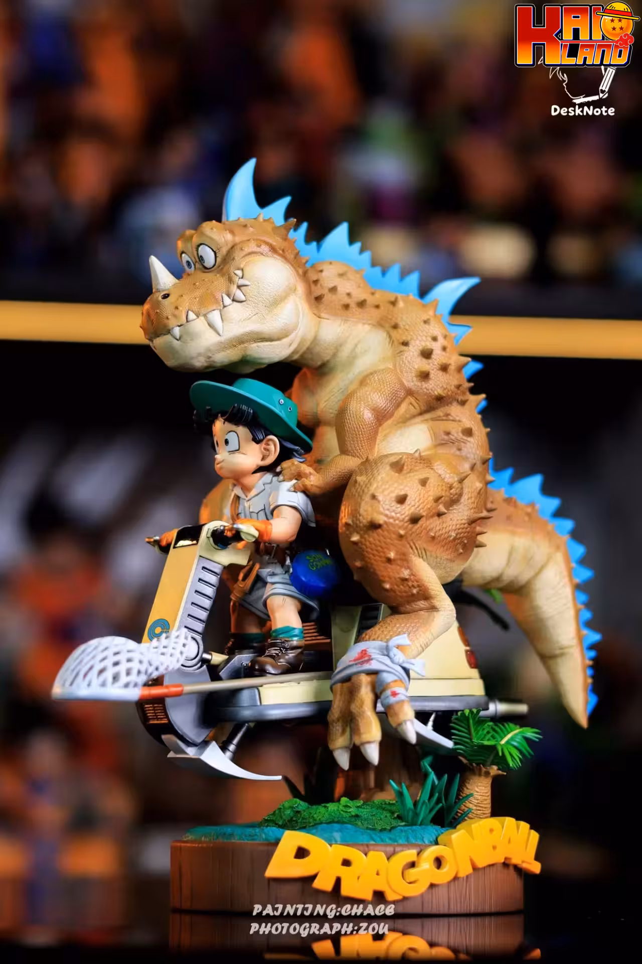 Dragon Ball Desk Notes Studio Gohan Rescuing the Dragon Resin Statue