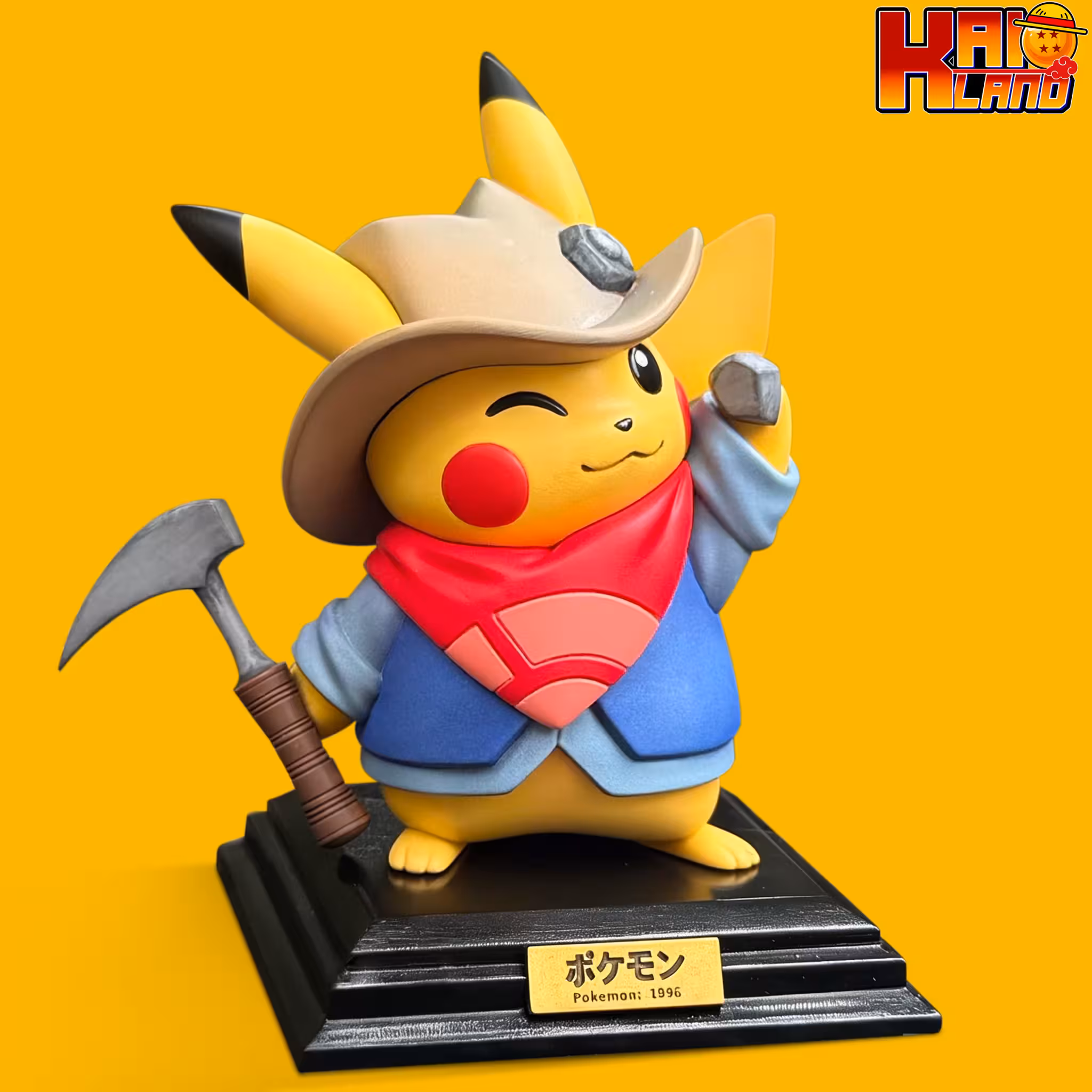 Pokemon Miumiu Studio Adventure Pikachu Resin Statue