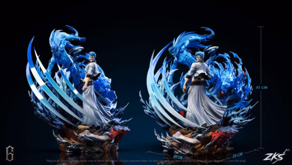 Bleach Zenkai Studio Grimmjow Jeagerjaquez Resin Statue 1