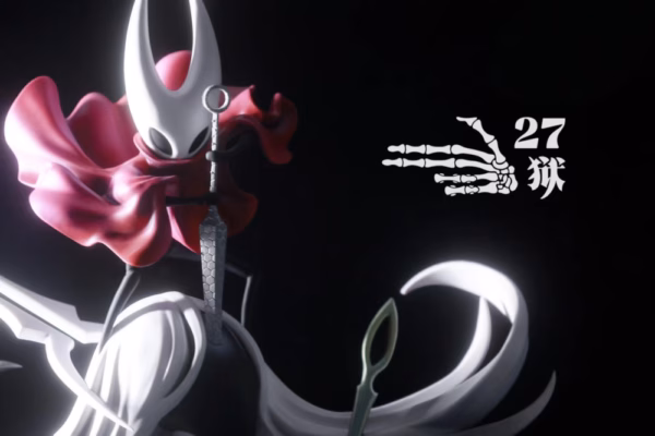 Hollow Knight 27abyss Studio Silksong Diorama hornet vs Grand Mother Silk Resin Statue 4