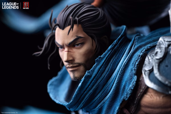 League of Legends Jimei Palace The Unforgiven Yasuo Licensed Resin Statue 5
