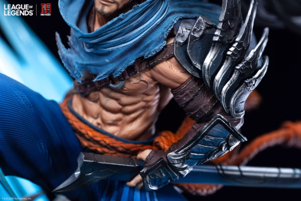 League of Legends Jimei Palace The Unforgiven Yasuo Licensed Resin Statue 6